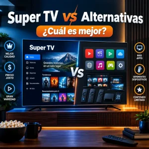 Super TV frente a alternativas: ¿cuál es mejor?